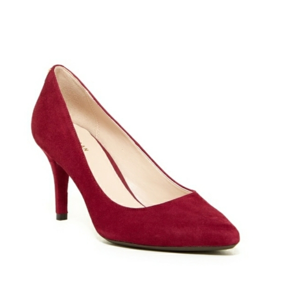 Cole Haan Shoes - COLE HAAN CABERNET PRIETA SUEDE PUMP II